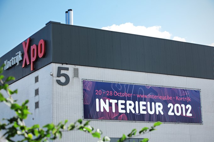 Banner in Frame - Interieur Kortrijk Xpo